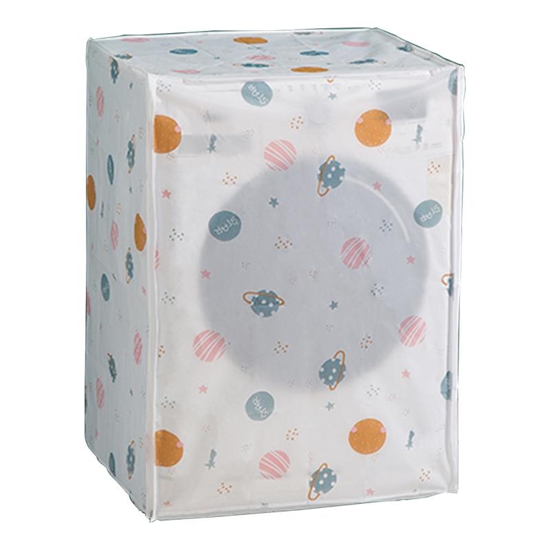 

Водонепроницаемый чехол на молнии для стиральной машины, пылезащитный защитный капюшон с героями мультфильмов для верхней/фронтальной загрузки, чехол для стиральной машины с сушилкой