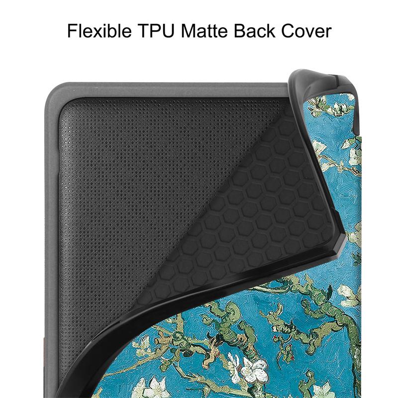 For Funda Kobo Libra Colour 2024 Case 7" Painted Smart Leather Cover for Coque Kobo Libra Colour Case Sleep Cover 7 Inch