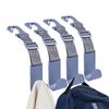 Car Seat Hooks Storage Hooks For Car Seat Headrest 4 Pieces Adjustable Bag Hanger Holder Backseat Organizer Vehicle Accessories