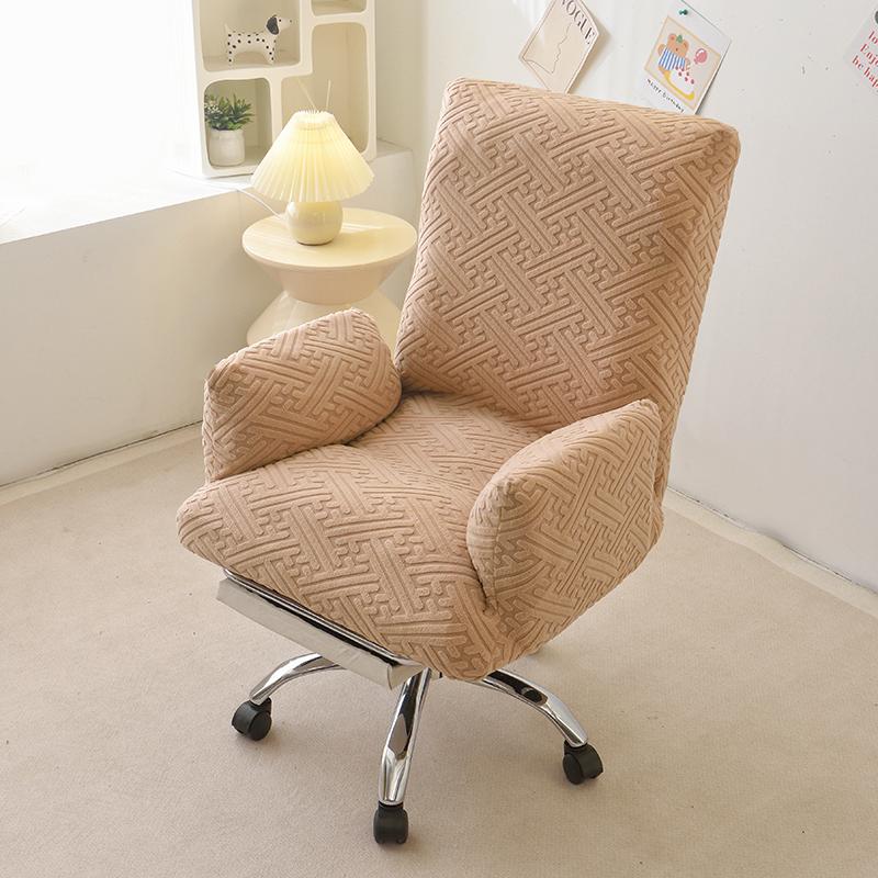 

Чехол для домашнего компьютерного кресла Удобный для долгого сидения Ленивое кресло-диван Спинка кресла Цельный Полностью закрытый Пылезащитный чехол M