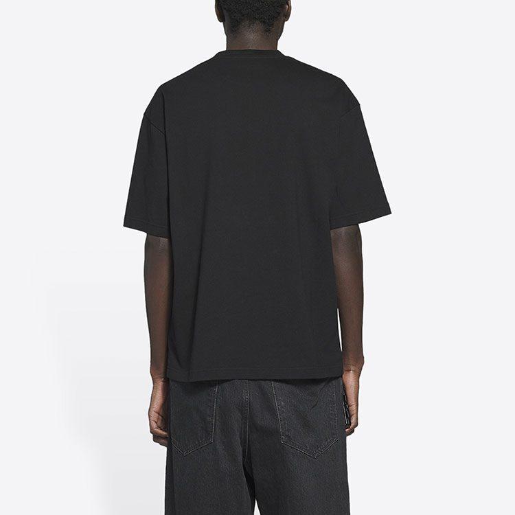 Balenciaga Mens Bb Pixel Medium Fit T shirt 612966TKVI71070