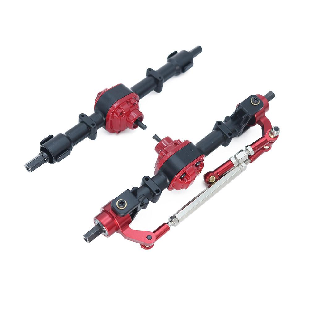 MN Metal Front & Rear Axle for 1/12 RC Car MN82 MN78 MN99s D90 Upgrade Part High Strength Heavy Duty Load Capacity Easy Install