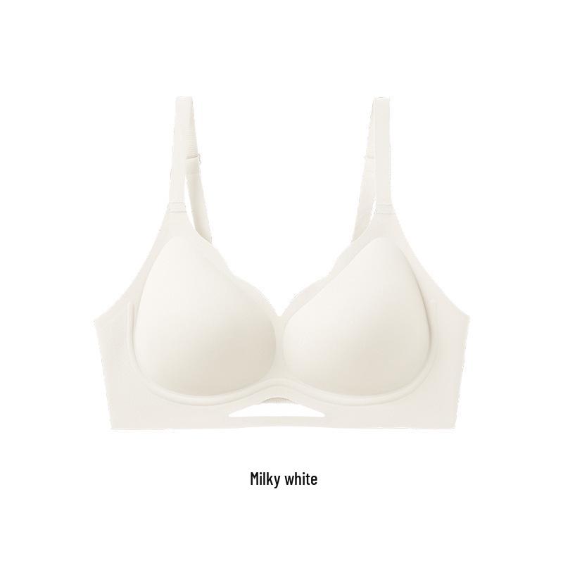 

Seamless Deep V Mesh Bra: Soft, Breathable, Jelly Glue Support for Small Busts, No Underwire XL (38/85ABC)
