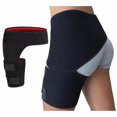 Hip Brace Thigh Compression Sleeve Compression Support Wrap, Pulled Thigh,, Groin Injury, Hip Brace for Sciatica Nerve