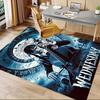 1pc Wednesday Addams Family Carpet for Playroom Bedroom Living Room Sofa Home Decor,kids Game Area Rug Non-slip Floor Mat Y82668