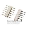 2.0mm Pitch Pin Header Socket 6P with White LED Light RGBWW Female Connector