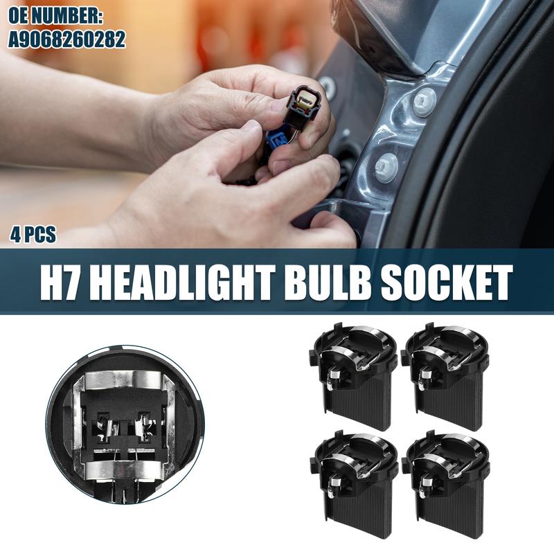X Autohaux H7 Bulb Socket for VW Golf Stable No.A9068260282/5K0941109C | Bulb Adapter