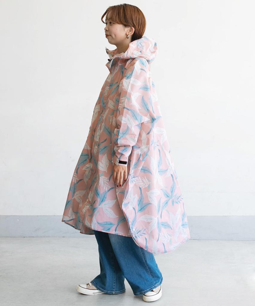 Kiu STANDARD RAIN PONCHO Rain Rain Heavy Water Storage Standard Rain Pale Polynesia Poncho, Protection, Rain, Typhoons, Raincoat, Poncho, Repellent,