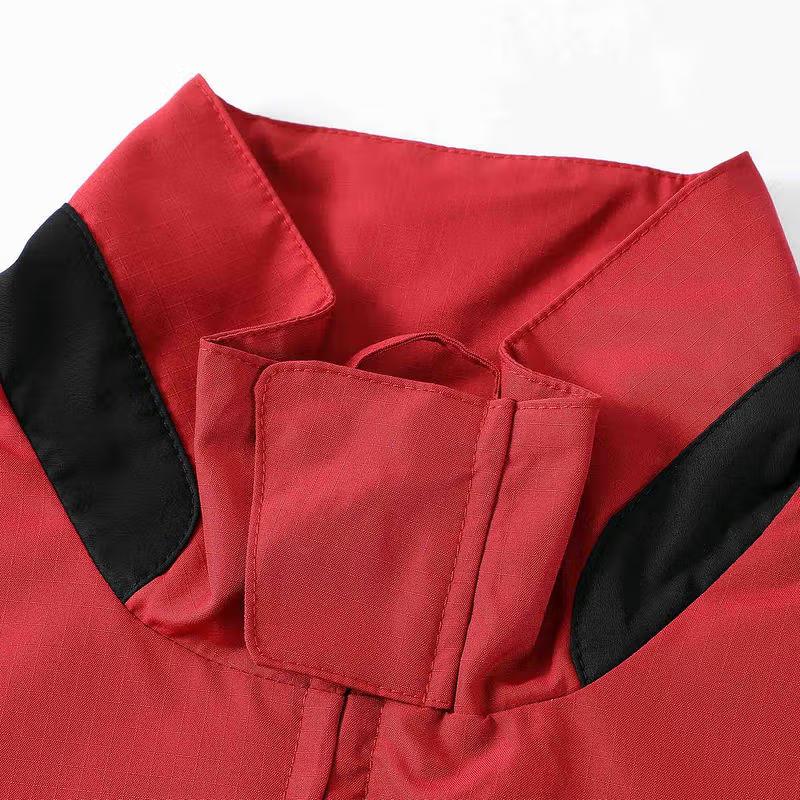 Puma Woven Beyond The Speed American Retro Racing Comfortable Stand Collar Zip Long Sleeve Jacket Unisex jackets Red 631081-70