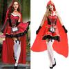 Halloween Women Little Red Riding Hood Costume Cosplay Fancy Dress Xmas Outfit