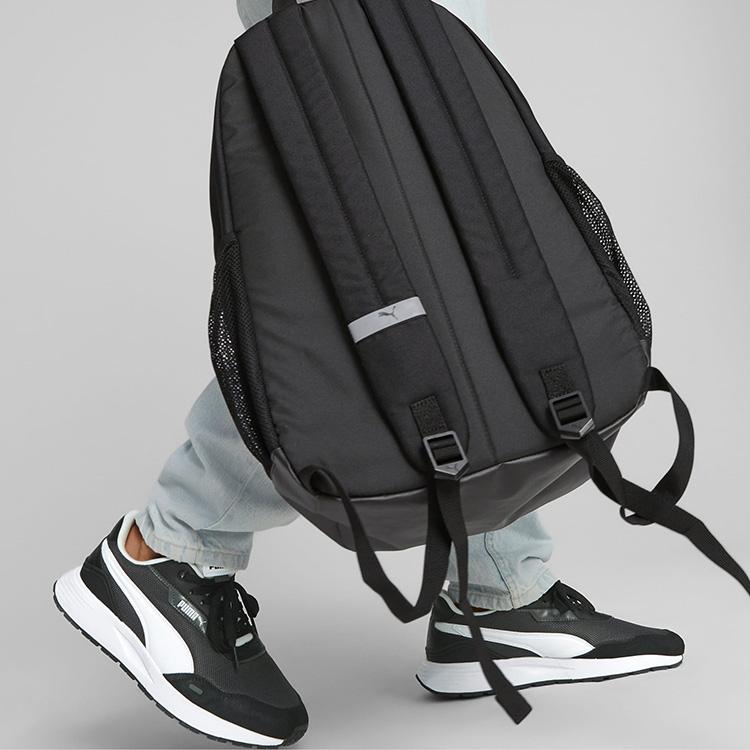 Puma Casual Sports Logo Polyester Backpack Unisex Backpacks Black 079615-01