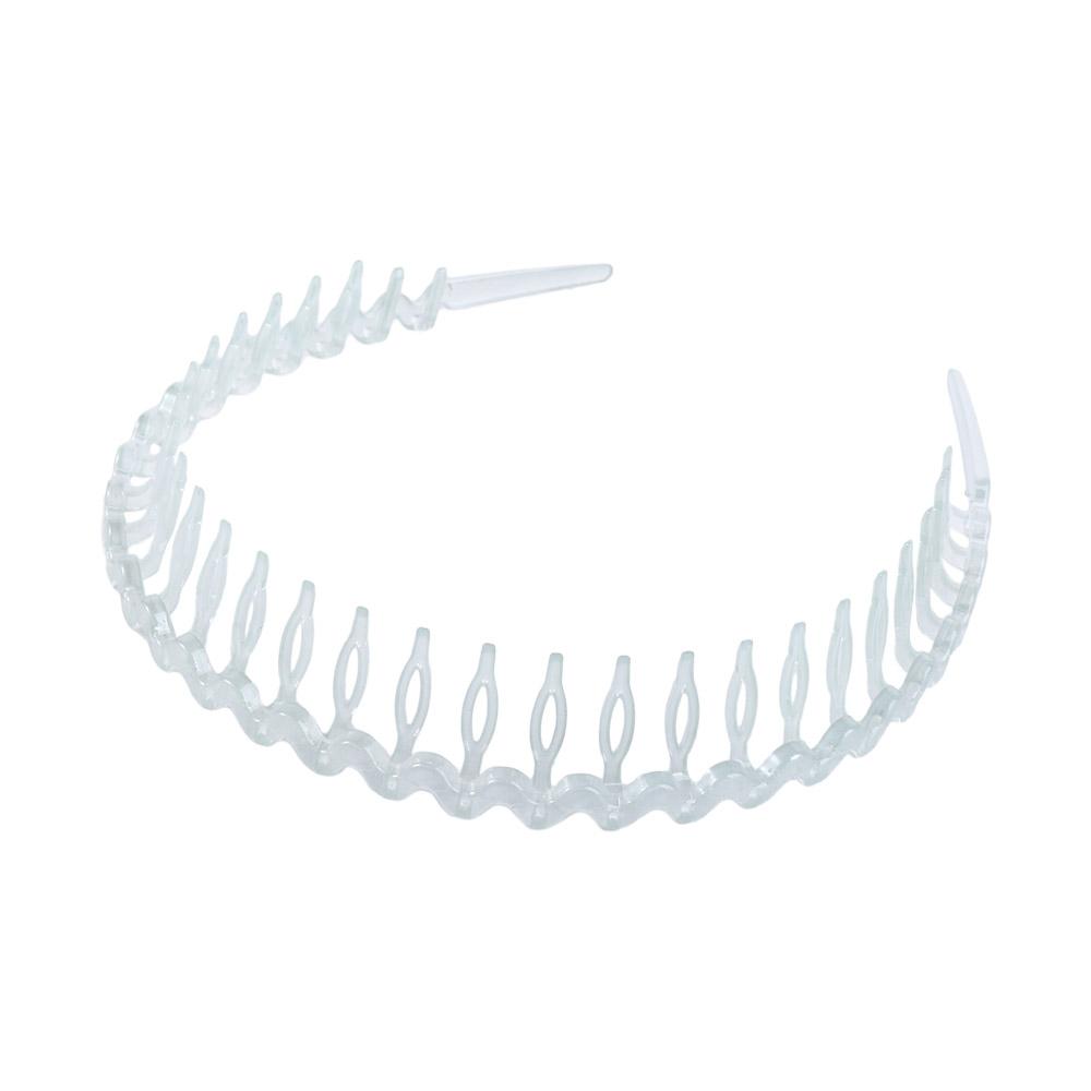 Hair Hoop Hair Comb Knotted Headwear Non-slip For Girls Korean Style Hairband Toothed Hair Band Wave Headband Hair Accessories