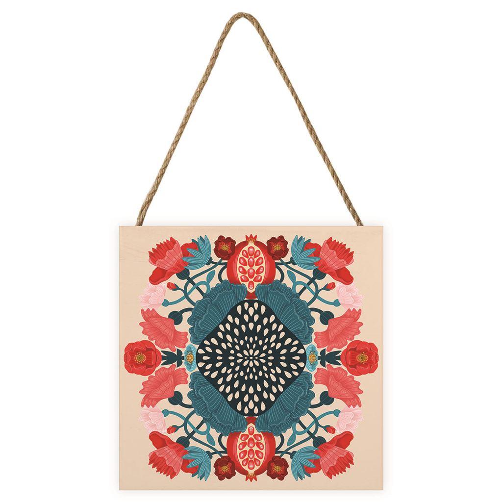 Nina Pace True Blue Wooden Block