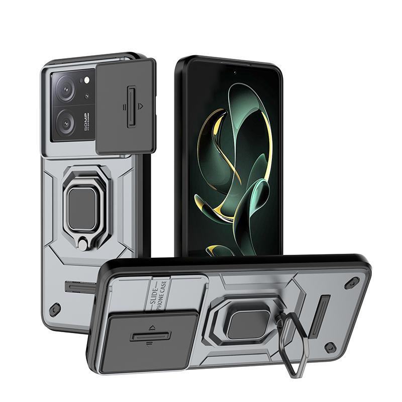 Pro Xiomi 13T 5G pouzdro Shockproof Armor Car Magnetic Holder Ring Cover Pro Xiomi Mi 13T 13 T Xiaomi13T T13 Pro Lens Protect Funda