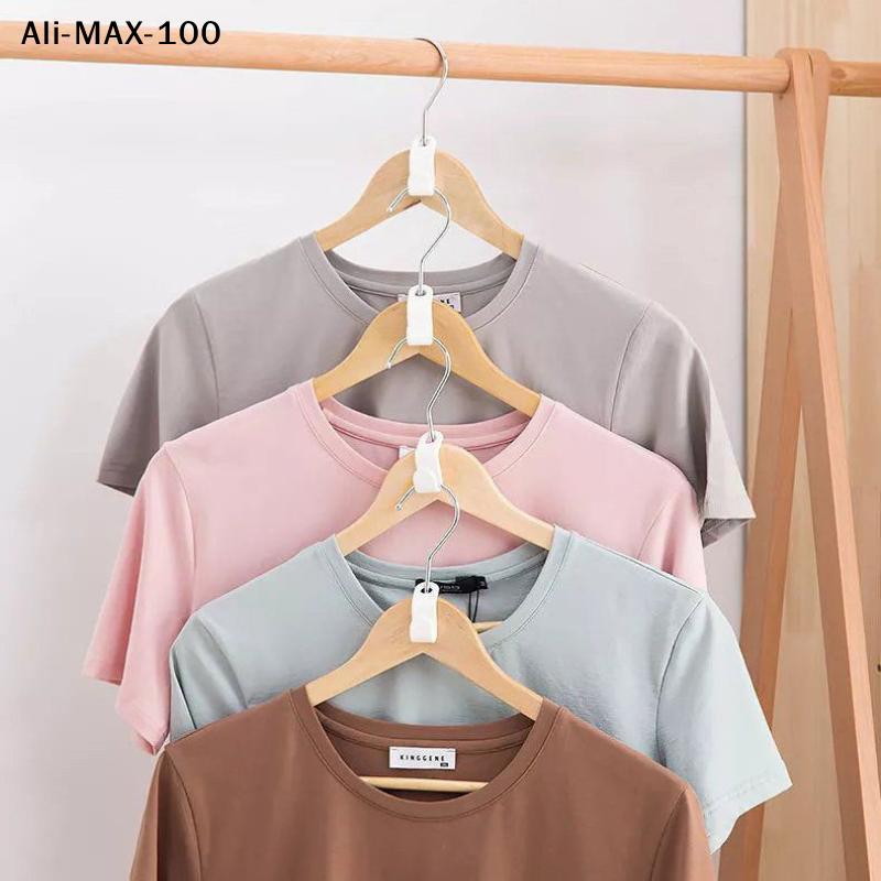 50/100Pc Clothes Hanger Hooks Space Saving Closet Connector Hook Cascading Hanger Plastic Extender Clips Wardrobe Coat Organizer