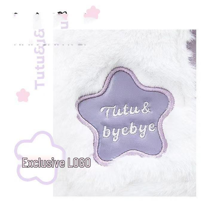 Niedlicher Cartoon Plüschrucksack - Leicht, vielseitiger Moe-Stil für Damen, lässige Pendeltasche mit Puppendesign