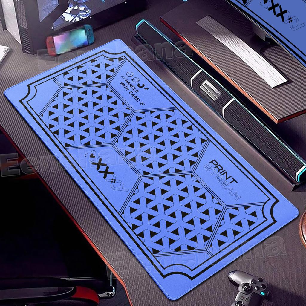 CS GO Hexagon Mouse Pad Large Gaming Fashion Black XXL Nonslip Desk Mat HD Big Laptop PC Gamer Keyboard Office Home Accessories