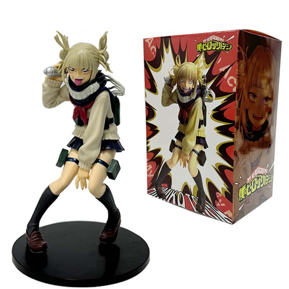 My Hero Academia Bakugo Katsuki Anime Figure Boku no Hero Midoriya Izuku/Todoroki So/Toga Himiko Action Figure Model Doll Toy