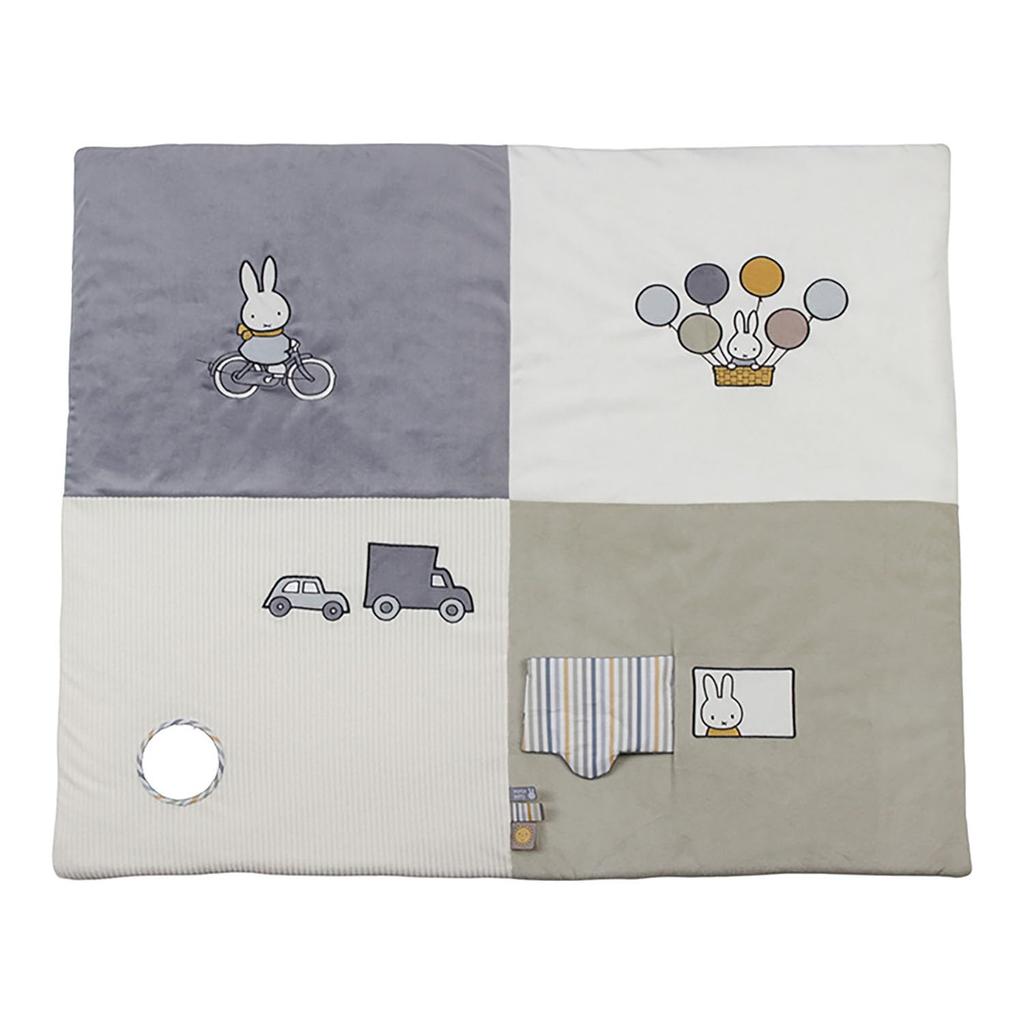 DADWAY Miffy Play Mat, Fluffy/Blue, NZMIFNIJN937