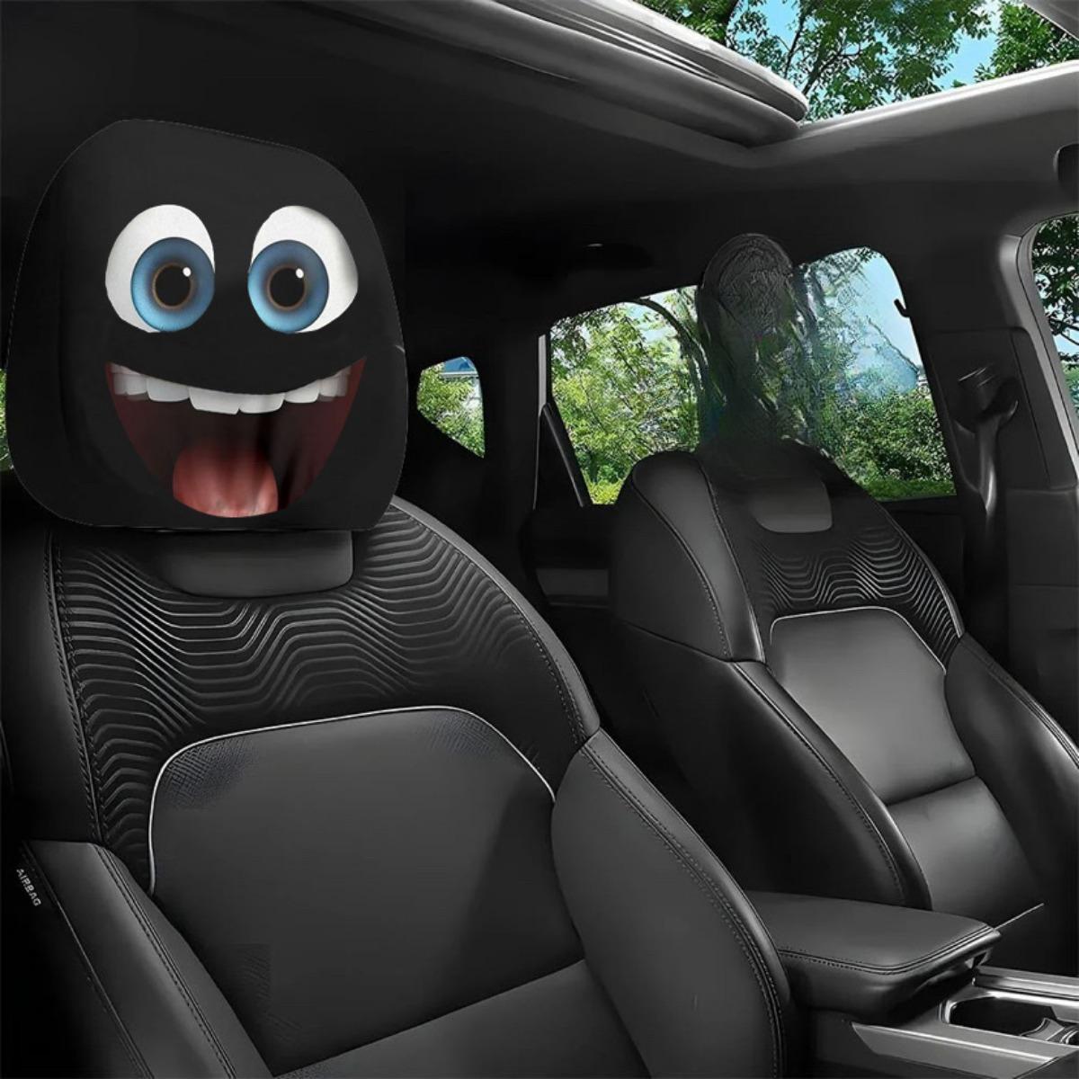 

Наволочка на подушку для автомобиля «Самурайский смайлик», Персонализированный чехол для защиты сиденья, Сцены для самостоятельного вождения на дальние расстояния и деловых поездок, Подарок на Новый год Double-sided print 2pcs