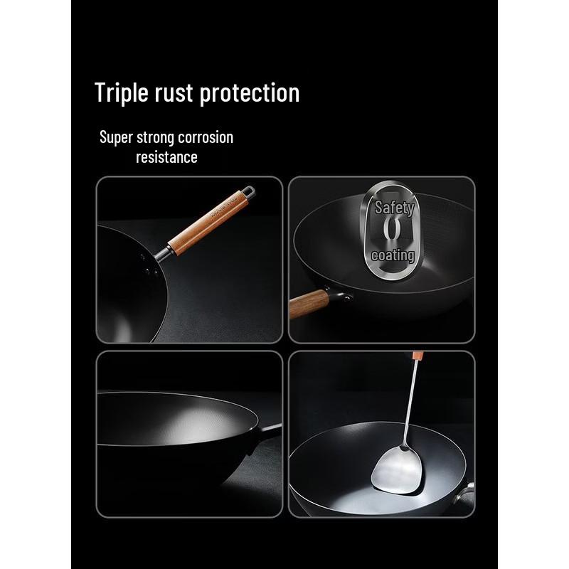 COOKER KING Carbon Steel Wok