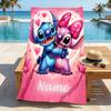 Custom Name Island Paradise Stylish Digital Printing Beach Towel Quick‑Drying Absorbent Blanket for Beach Pool Gym Travel