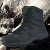Large Size Hiking Shoes Men's Outdoor Tactical Training Military Boots Breathable Non-slip Desert Off-road Adventure Tooling Boots