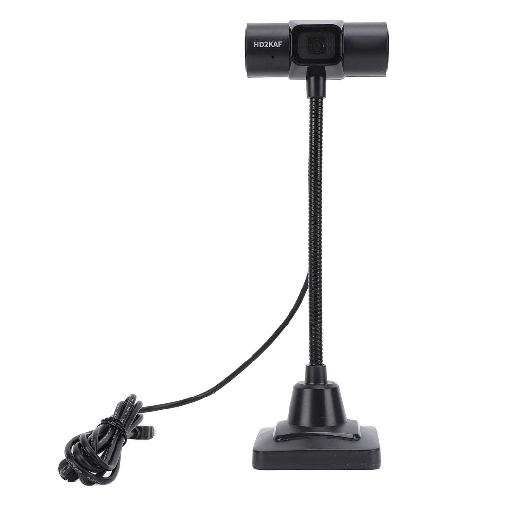 USB Computer Web Camera 2K Wide Angle Auto Focus Built in Noise Reduction Laptop Webcam