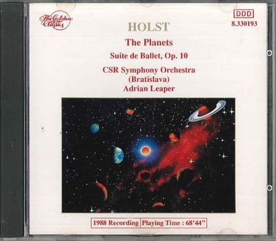 CD ADRIAN LEAPER - Holst The Planets 8330193 GOLDEN CLASICS Non Japan Classical Used
