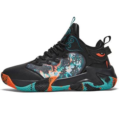Fashion Number 45 With Pictures Orange Basketball Shoes Vulcanize Black Shoes Mens Sneakers Cheap Sports Chassure Tenes Loafers