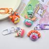 Colorful Cartoon Sausage Mouth Keychain - Cute & Funny Bag Pendant for Students