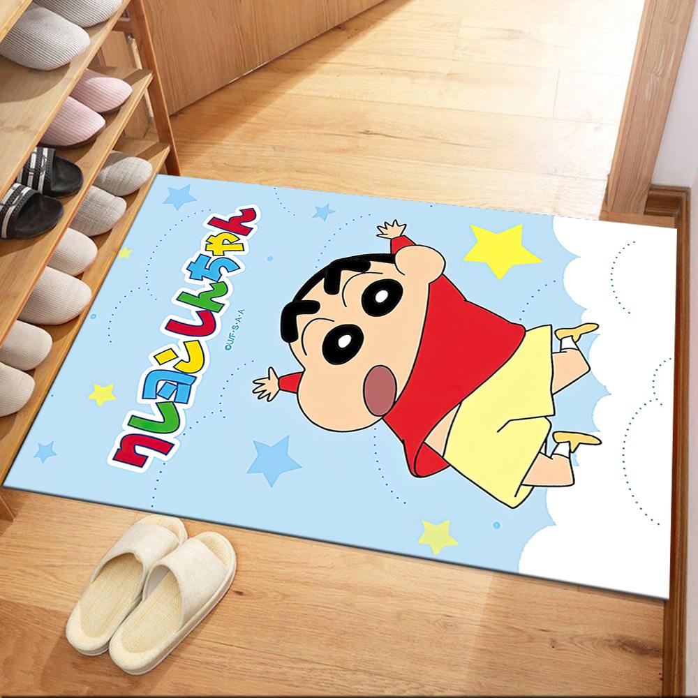 

Crayon Shin-chan Adventure Square rugs are a great choice for living rooms, bedrooms, home décor, and as gifts. 40cmx60cm