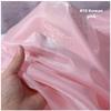 Glossy Organza Glitter Fabric Shiny Wire By The Meter for Hanfu Horse-face Skirt Curtain Diy Sewing Soft Smooth Cloth White Pink
