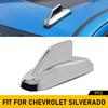 Chrome Front Top Signal Antenna Cover Trim Exterior For 19+ Chevy Silverado GMC