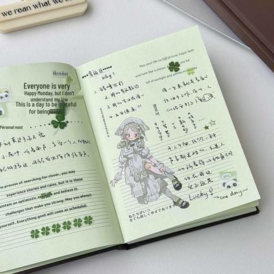 Strawberry Chocolate Pink A6 Notebook: Chic Xiaohongshu Style Diary