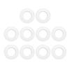 10pcs Curtain Grommet Top Rings Eyelet Home Decoration Window Curtain Accessories Low Noise Drapery Eyelets