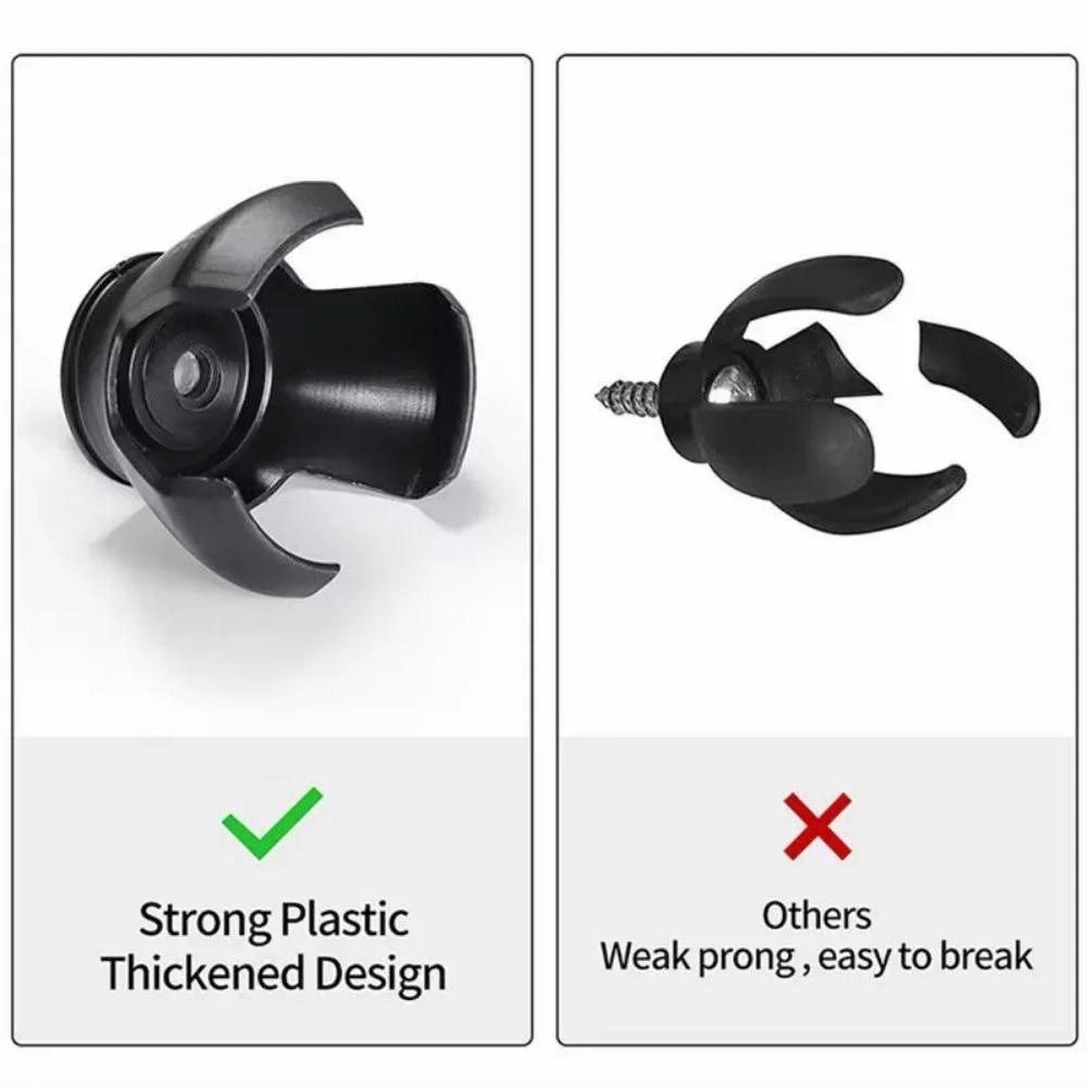 Golf Ball Pick Up Clamp - Rubber Zinc Alloy Practical Golf Training Aids Supplies Accessories Tool