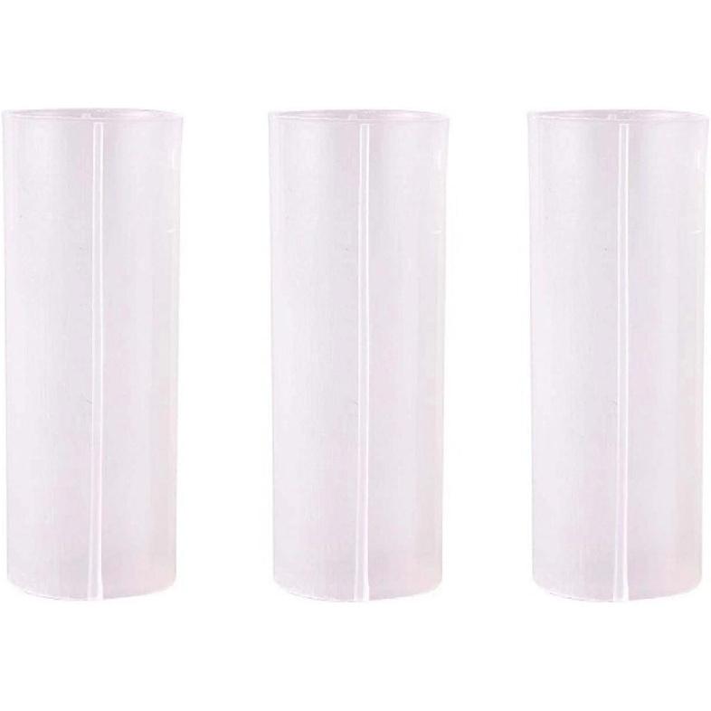 3PCS 18650 Battery Protective Sleeve, 18650 Battery Spacer, 18650 Battery Holder Converter (Batteries are not Included) - 3 Pack