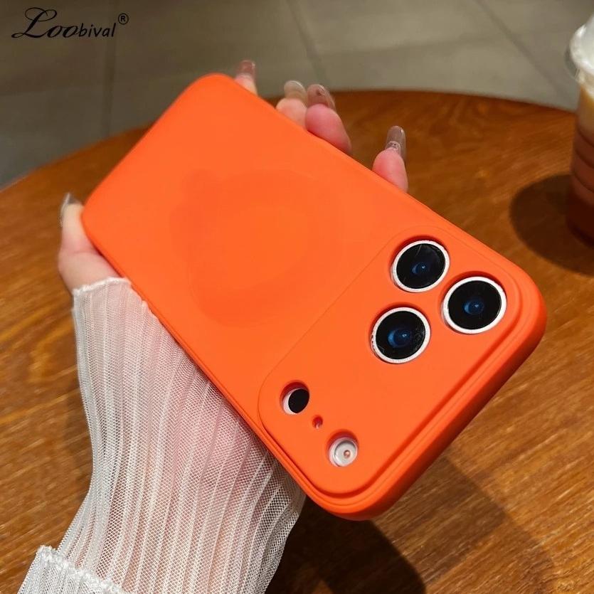 

Original Liquid Silicone Phone Case for iPhone 17 Pro Max 16 15 14 13 12 Pro Max Plus 17Air 17Pro 16e Lens Protection Soft Cover iPhone 12 Pro Max