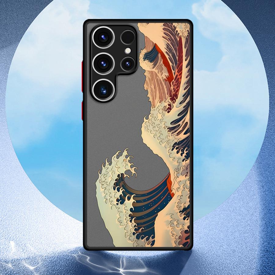 Creative Landscape Viewing Case for Samsung Galaxy S26 Note 20 Ultra 10+ S21 S23 FE S24 Plus S20 FE S25 Ultra S22 Funda Back