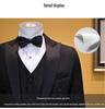 Men's Swallowtail Tuxedo for Formal Events, Stage Performances, and Choir Conductors