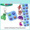 Garten Of Ban Ban Keychain Bubble Pop Fidget Toy For Kids And Adults