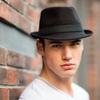Big Size XL Winter Wool Blend Gentleman Fedoras Hat Women Fashion Jazz Top Panama Felt Hats Men Stage Vintage Sunshade Sun Hats