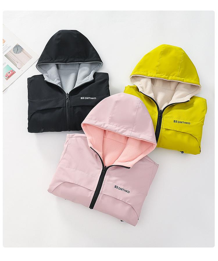 Boys' Stylish Double-Sided Winter Jacket 2026 - Thick, Handsome, Medium to Large Sizes
