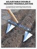 Double-headed Triangular Hoe