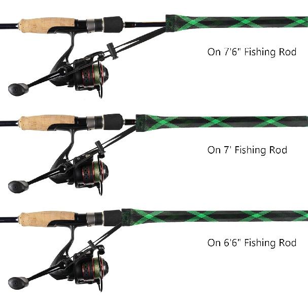 Rod Sleeves Fishing, Fishing Rod Protector, Fishing Rod Sleeves, Fishing Rod Covers Sleeve with Lanyard for Fly Fishing Rod,Casting Fishing Rod, Sea