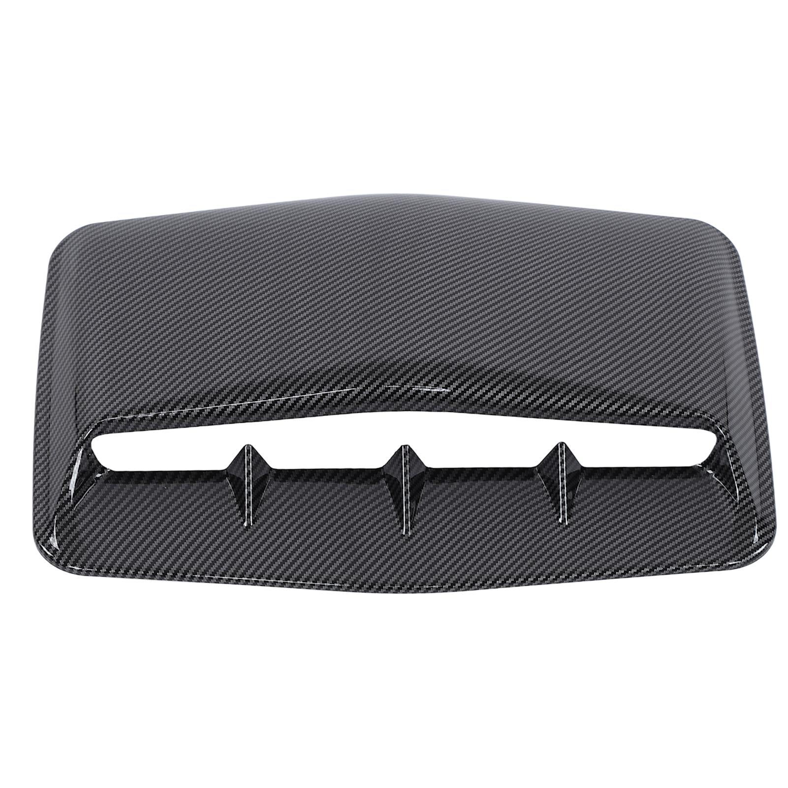 

Накладка на капот автомобиля, ковш, ABS, декоративная крышка воздухозаборника с лентой для автомобильной модификации, углеволокно