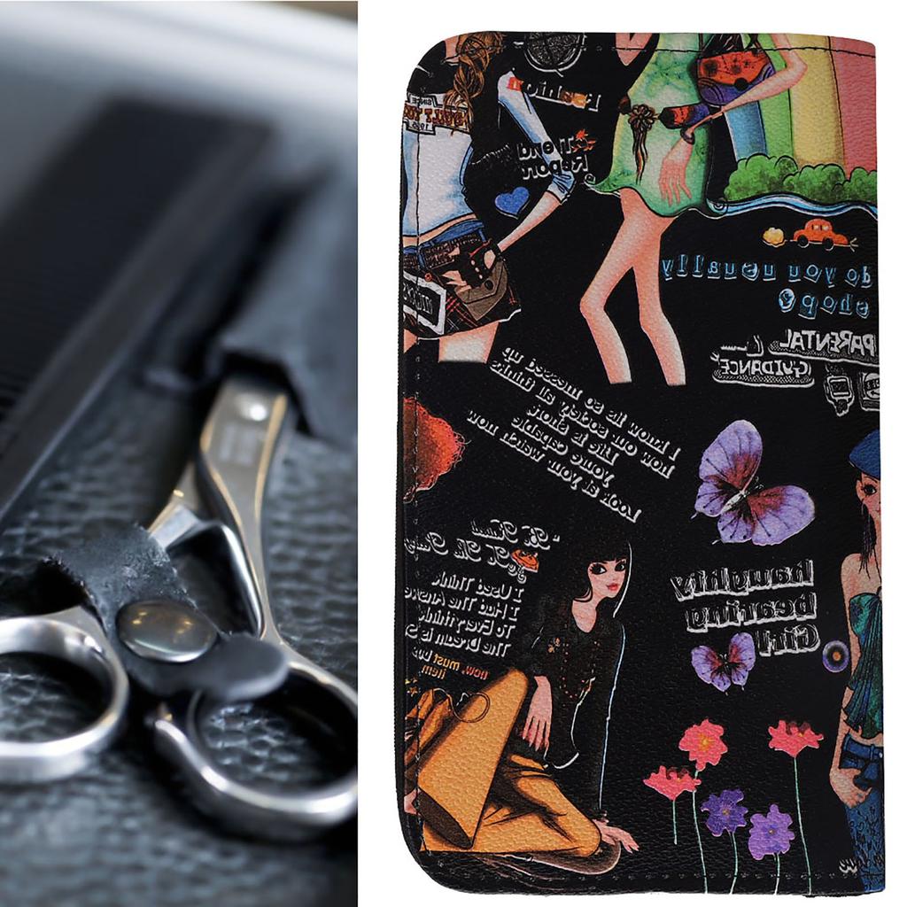 Waterproof Hairdressing Tools Storage Bag Hair Salon Scissors Comb Barber Tool Case Pouch