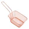 French Fry Serving Basket Mini Chips Deep Fry Baskets Stainless Steel Food Presentation Strainer Ergonomic Grip Fryer Accessory