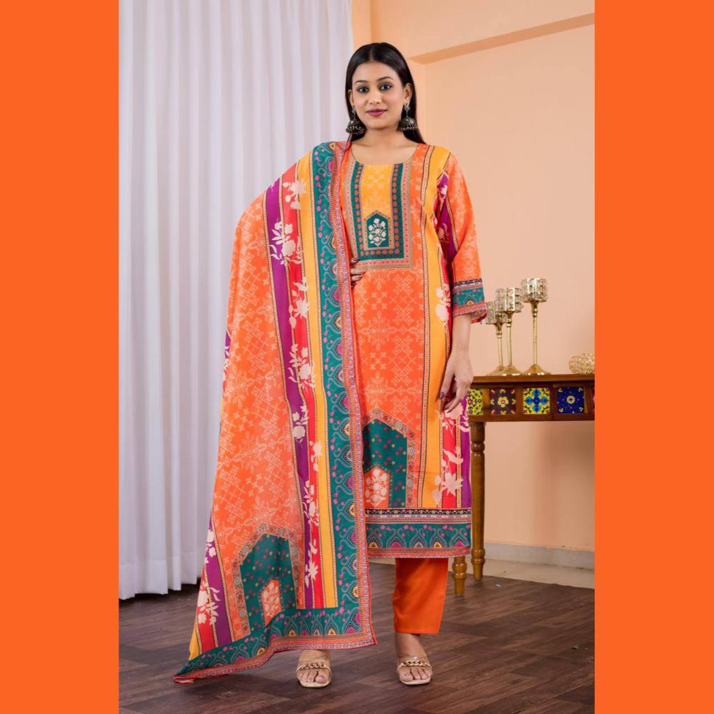 Beautiful Orange Dress